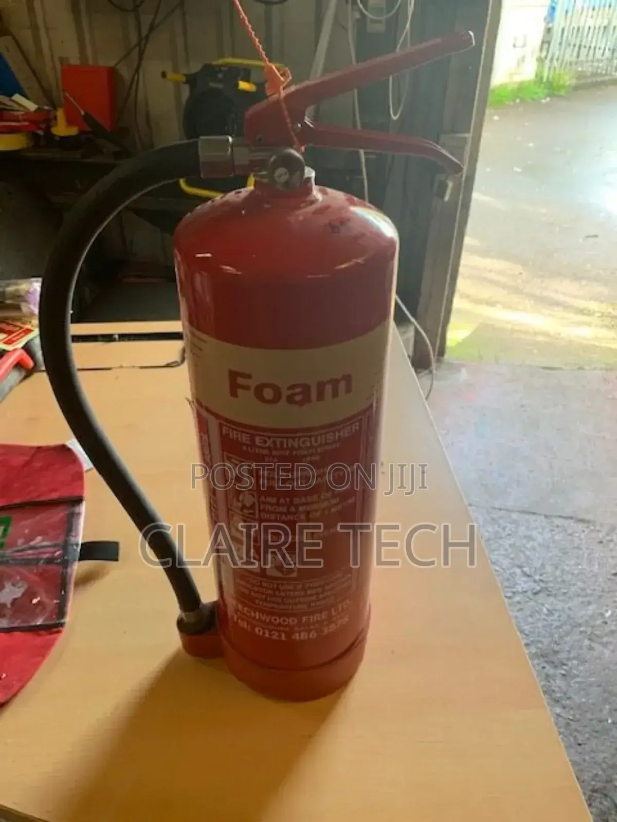 Heavy-duty 9l Foam Fire Extinguisher