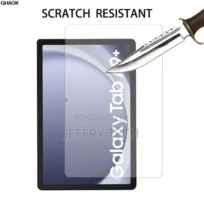 Xpiok Samsung Galaxy Tab A9 Plus Tempered Glass Screen Protector