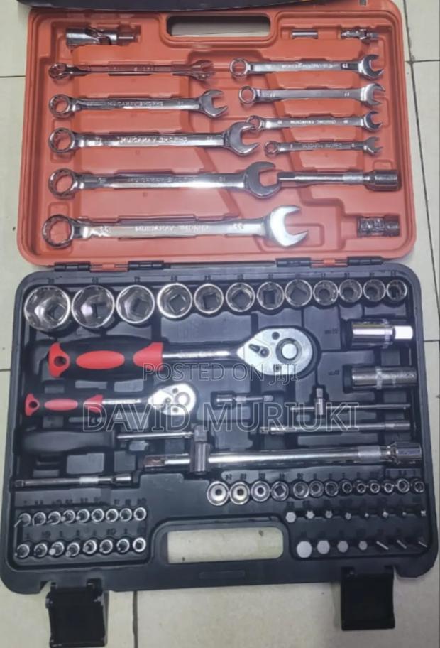 82-Piece Socket Set – Complete Tool Kit for Home Garage. - main view