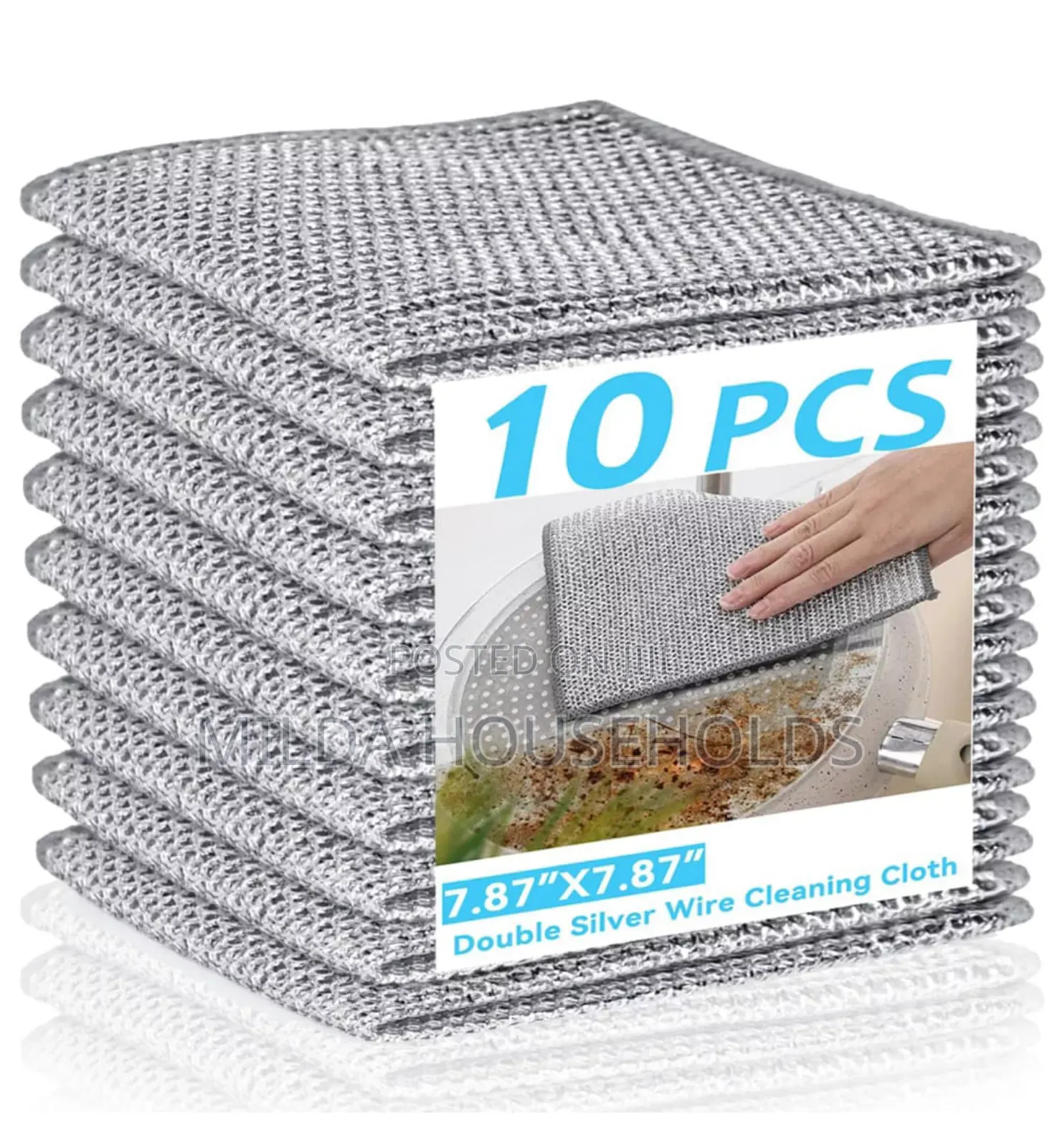 Steel Wire Cleaning Rag