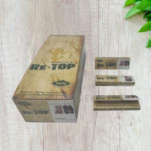 Retop Brown 1 1/4 Size Rolling Papers - thumbnail 2