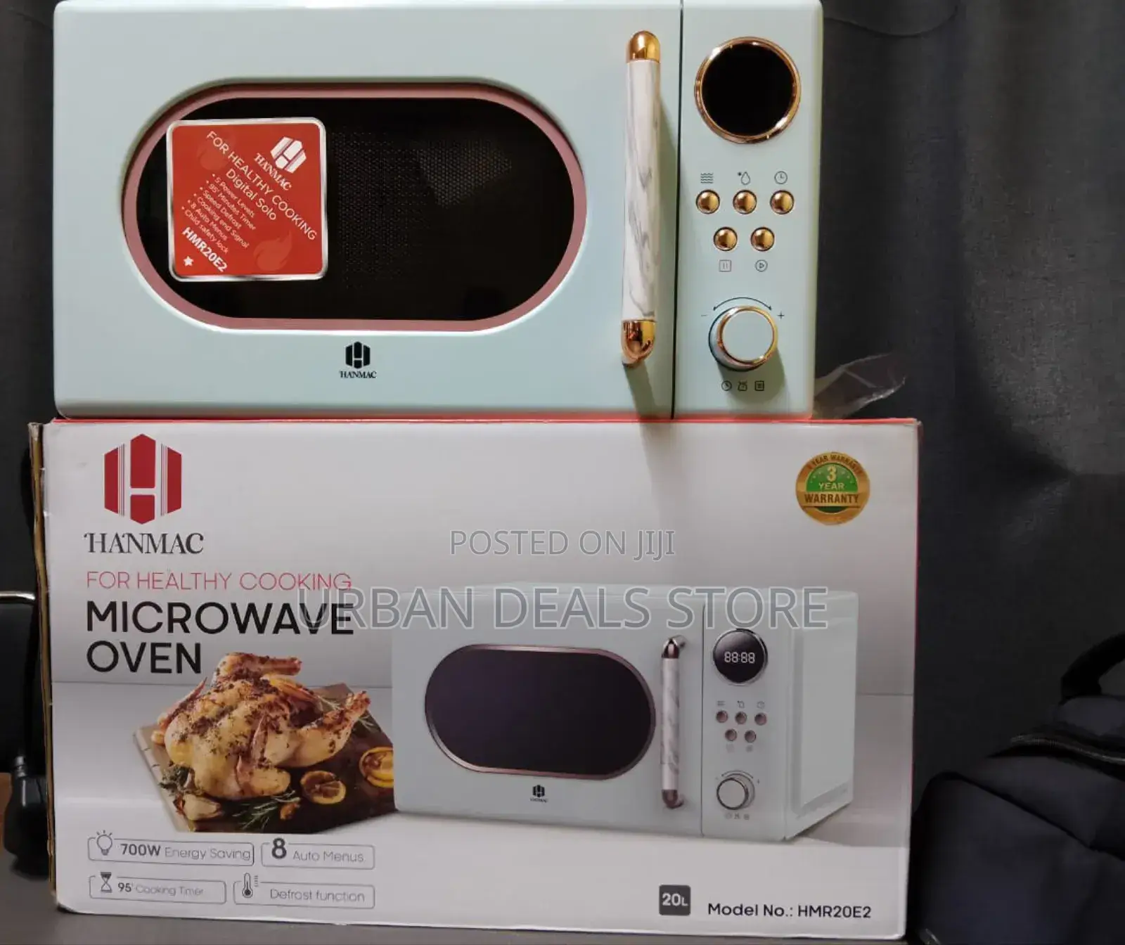 Hanmac 20ltrs Digital Microwave (3 Years Warranty)
