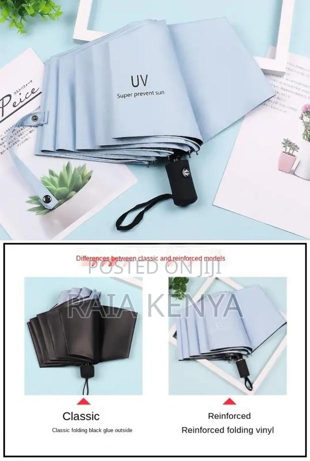 Umbrella Automatic Open and Close *Colors Maroon , Black, Blue* - thumbnail 2