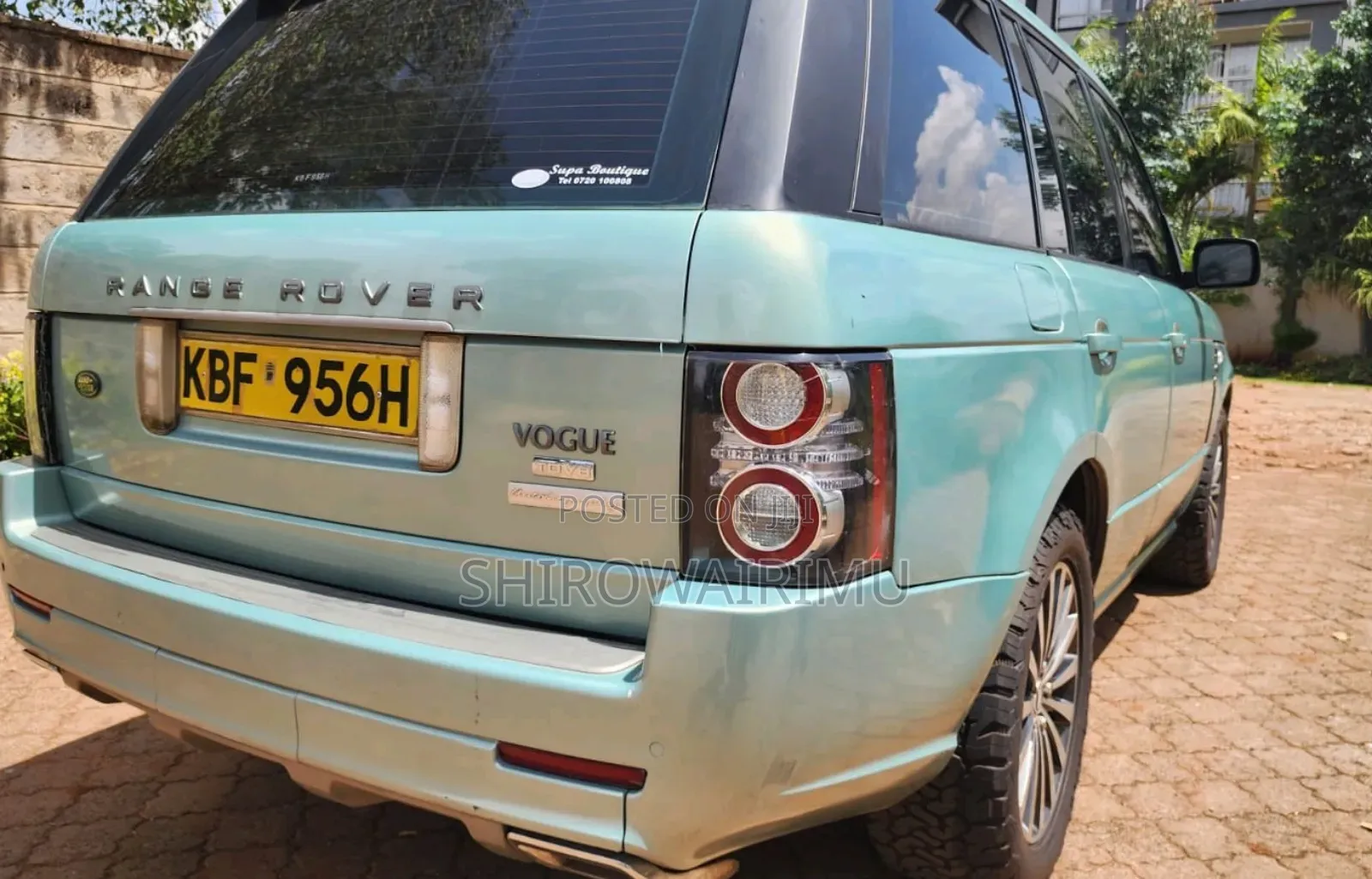 Land Rover Range Rover Sport 2008 Blue