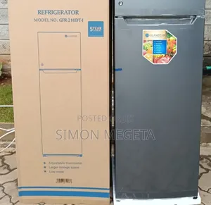 Glamstar GFR-210-Dt-I – 168l Double Door Fridge. Compact, Stylish.