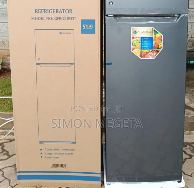 Glamstar GFR-210-Dt-I – 168l Double Door Fridge. Compact, Stylish.
