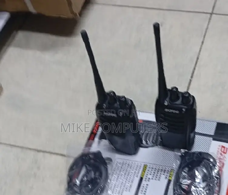 2 Pack Baofeng 888s Walkie Talkies - 3 Km Range Easy Use