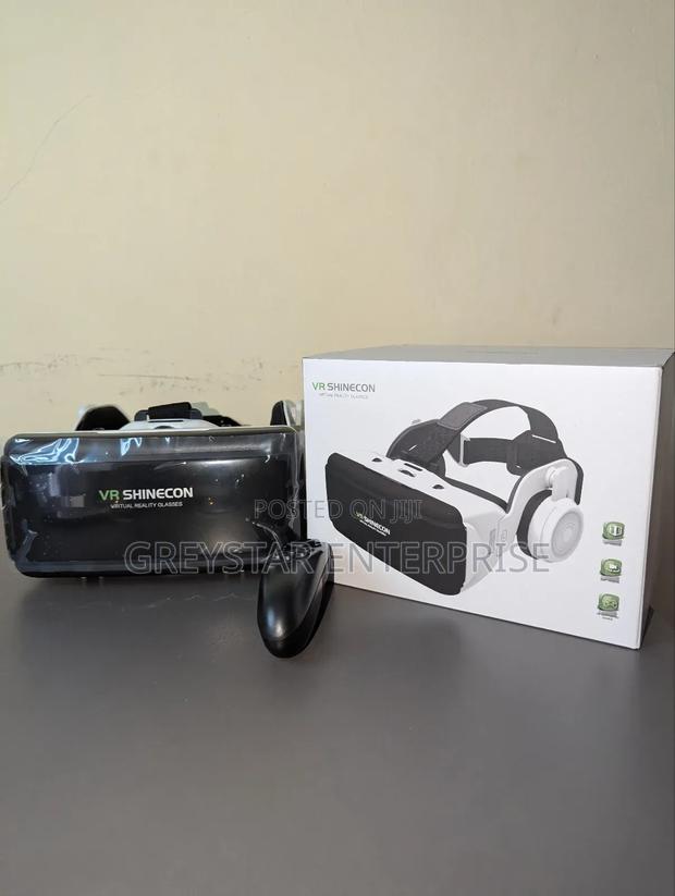 Android Virtual Reality Glasses With Headphones and Controller Vr Box