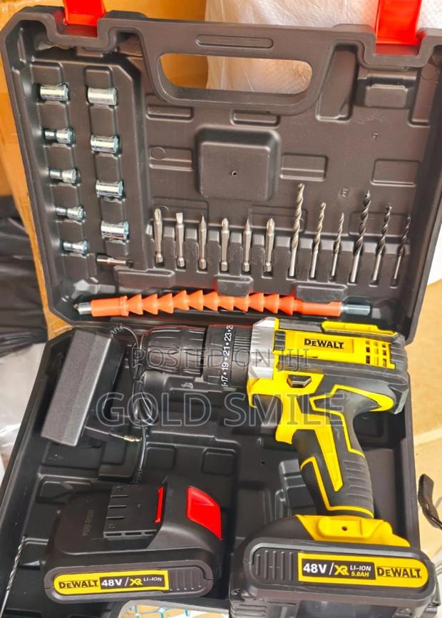 Dewalt Cordless Drill Set/48v Rechargeable Drill Set