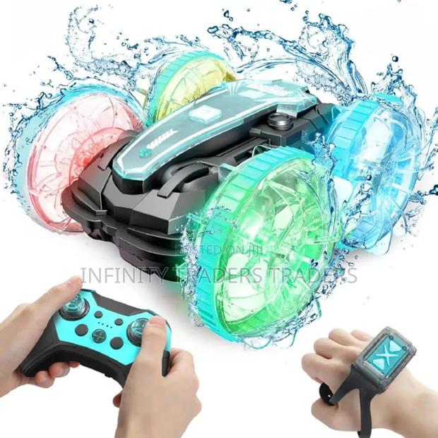 Amphibious Rc Remote Control Car 2.4ghz Rc Stunt Car - main view