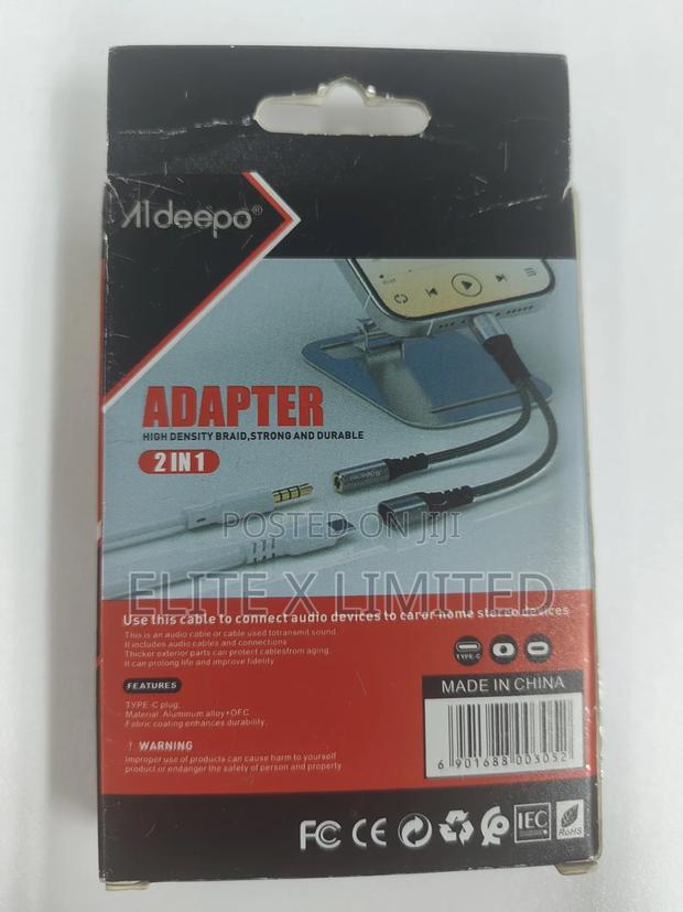 Aldeepo Adapter 2 in 1 Adapter - thumbnail 2