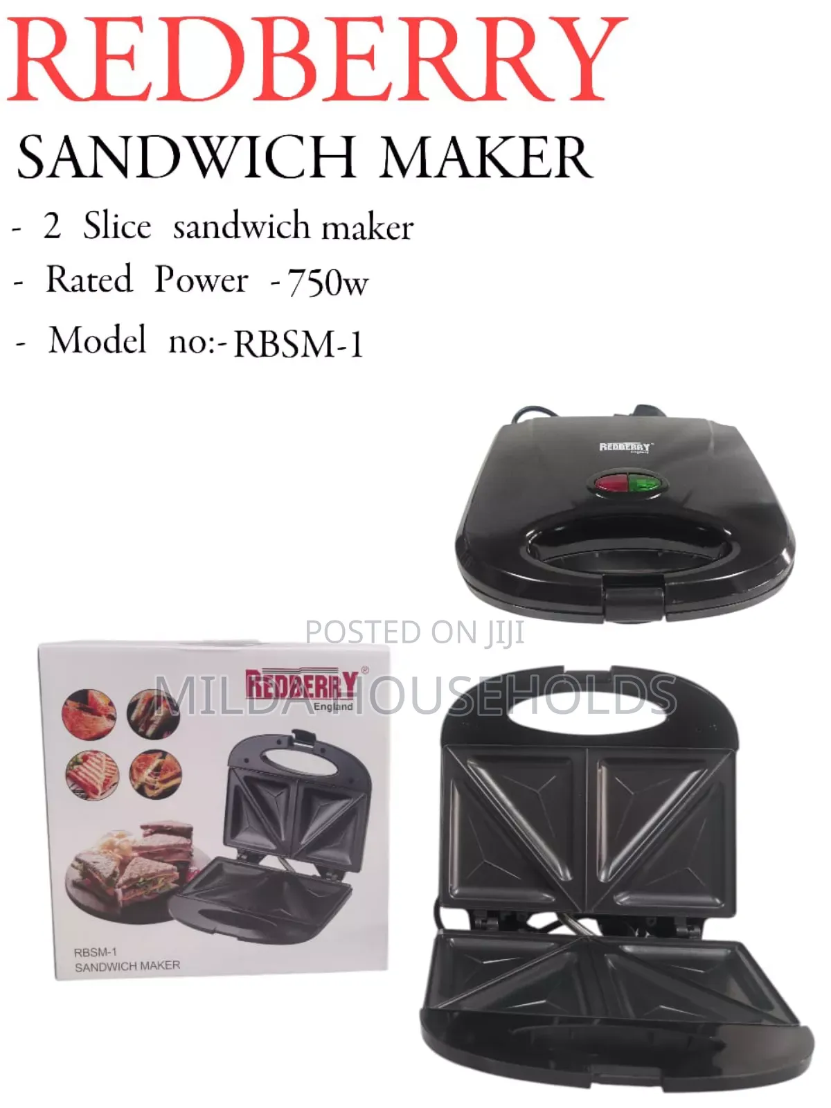 Sandwich Toaster RBSM 1