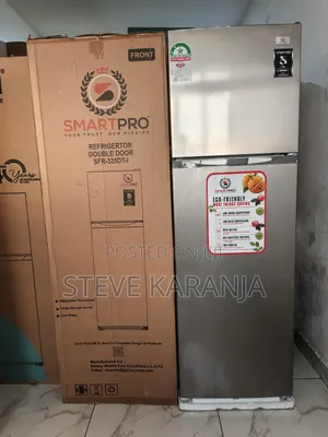 Smartpro 255l Double Door Fridge Total No Frost