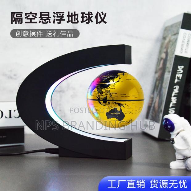 Magnetic Floating Globe With World Map S.A - thumbnail 6
