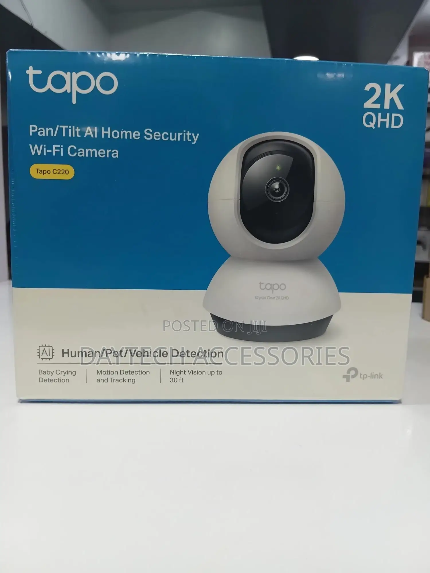 Tp-Link Tapo C220 Pan/Tilt Ai Home Security Wi-Fi Camera