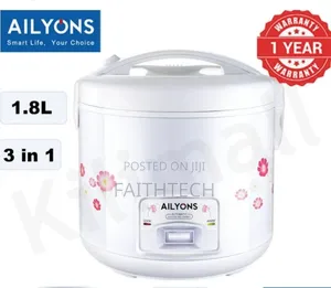 *Ailyons RCX-18b01 3-in-1 Deluxe Rice Cooker