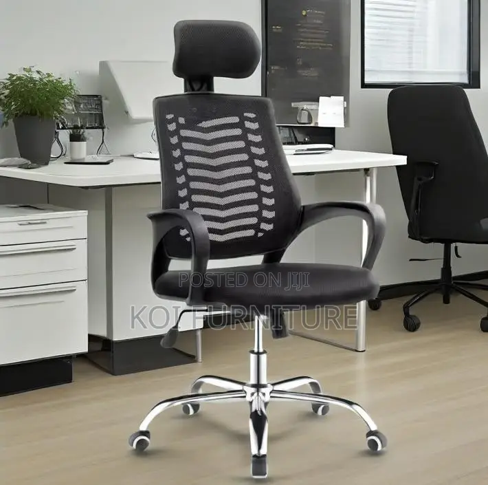 Office Chairs; Swivel Headrest Ergonomic Office Seat
