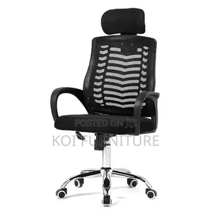 Office Chairs; Swivel Headrest Ergonomic Office Seat