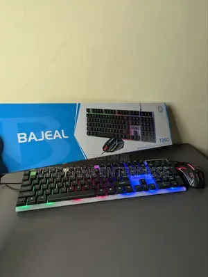 Wired Computer Pc Gaming Keyboards and Mouse Set RGB Gaming Keyboard