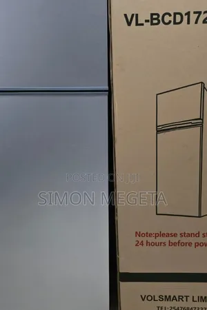Volsmart 138l Double Door Fridge – Perfect Size for Your Kitchen.