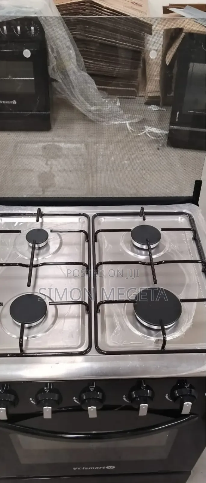 Volsmart 60×60 Full Gas Jet Standing Cooker –