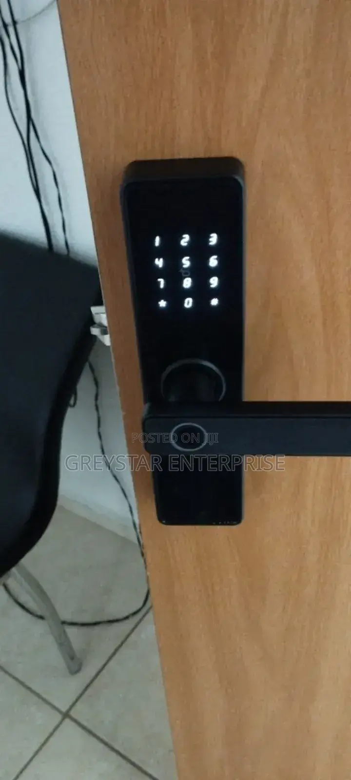 Tuya Wifi Smart Security Door Locks, Fingerprint Unlock, Card Unlock