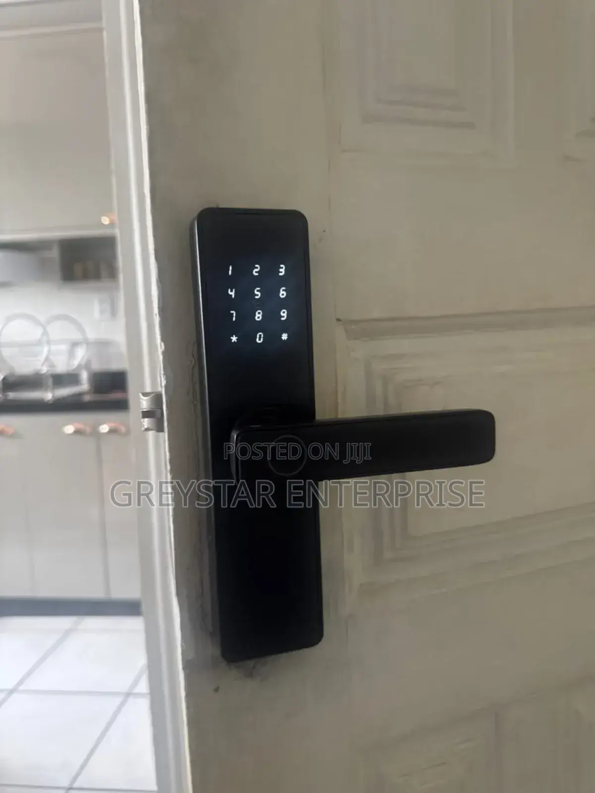 Smart Door Locks Fingerprint, Tuya Intelligent Password and Key Locks