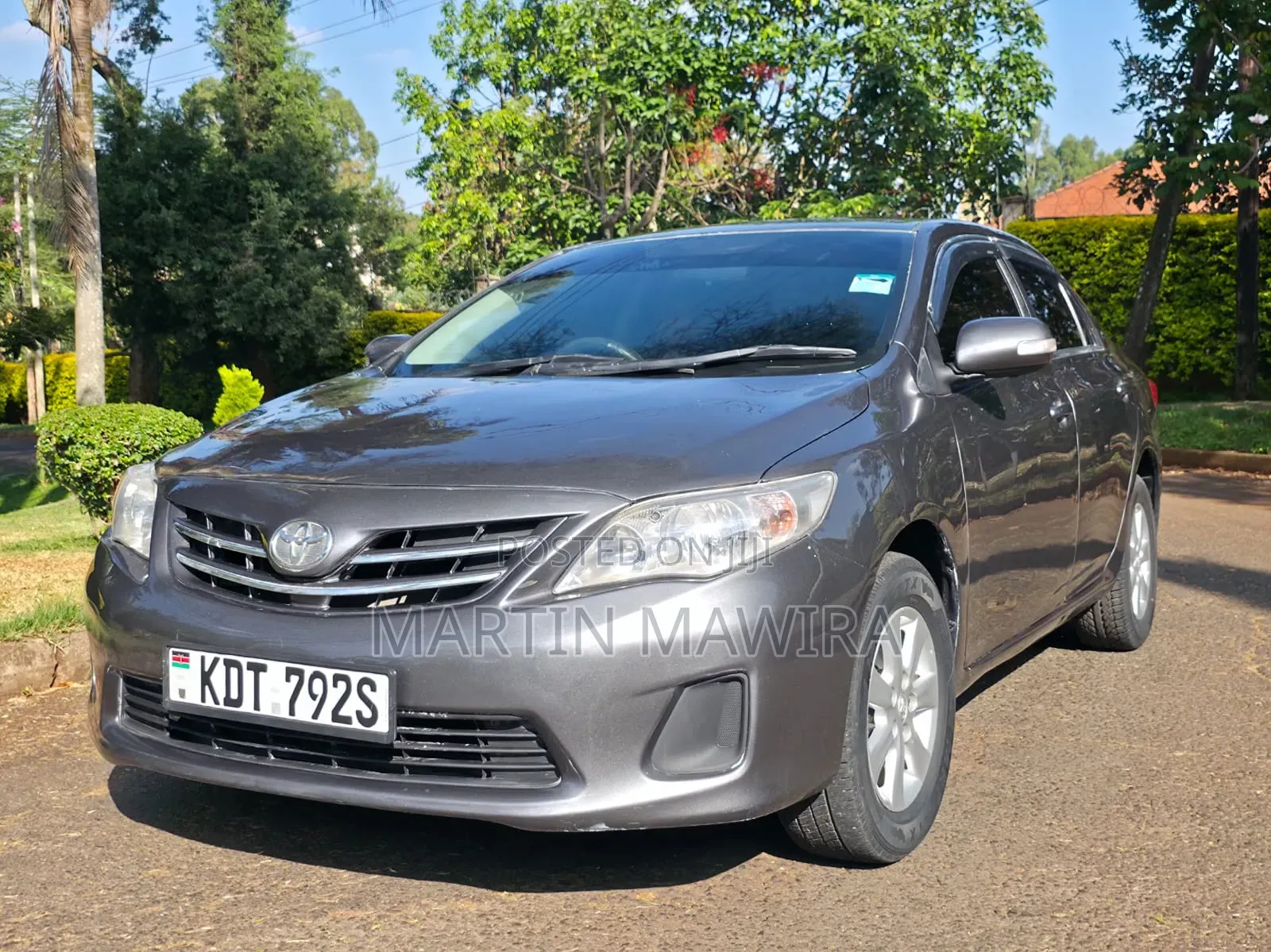 Toyota Corolla 2012 Gray