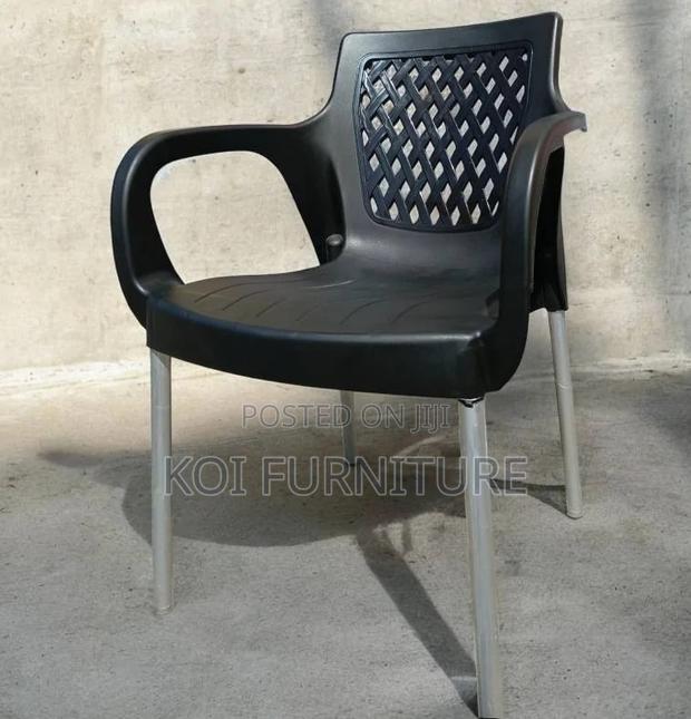 Dining Chairs; Plastic Stackable Home Dining and Outdoor Chairs - thumbnail 5
