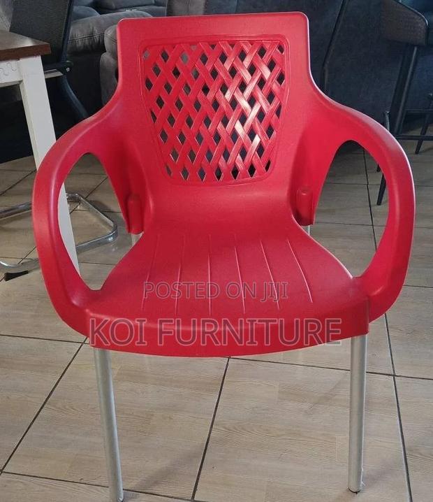 Dining Chairs; Plastic Stackable Home Dining and Outdoor Chairs - thumbnail 6