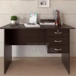 Office Desk; 1.2 Meters Brown Home Office Study Desk