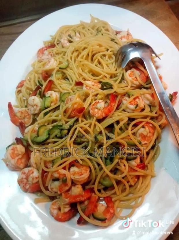 Prawns Spaghetti - main view
