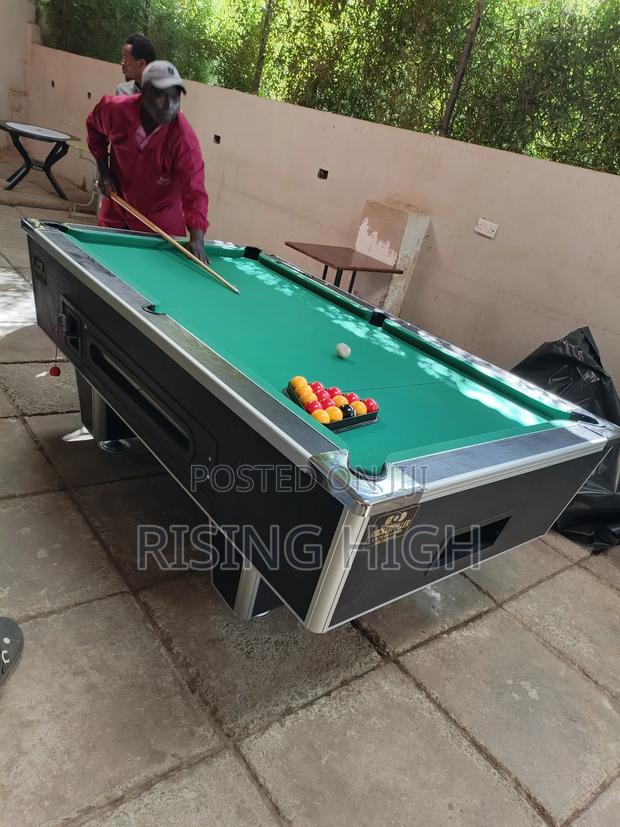Heavy Duty Marble Pool Table – Built for Business - main view