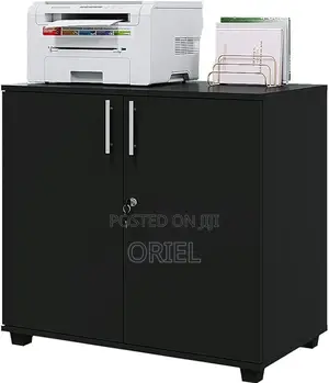 Office Cabinets: Wooden Filing and Storage Credenza Cabinet