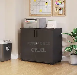 Office Cabinets: Wooden Filing and Storage Credenza Cabinet