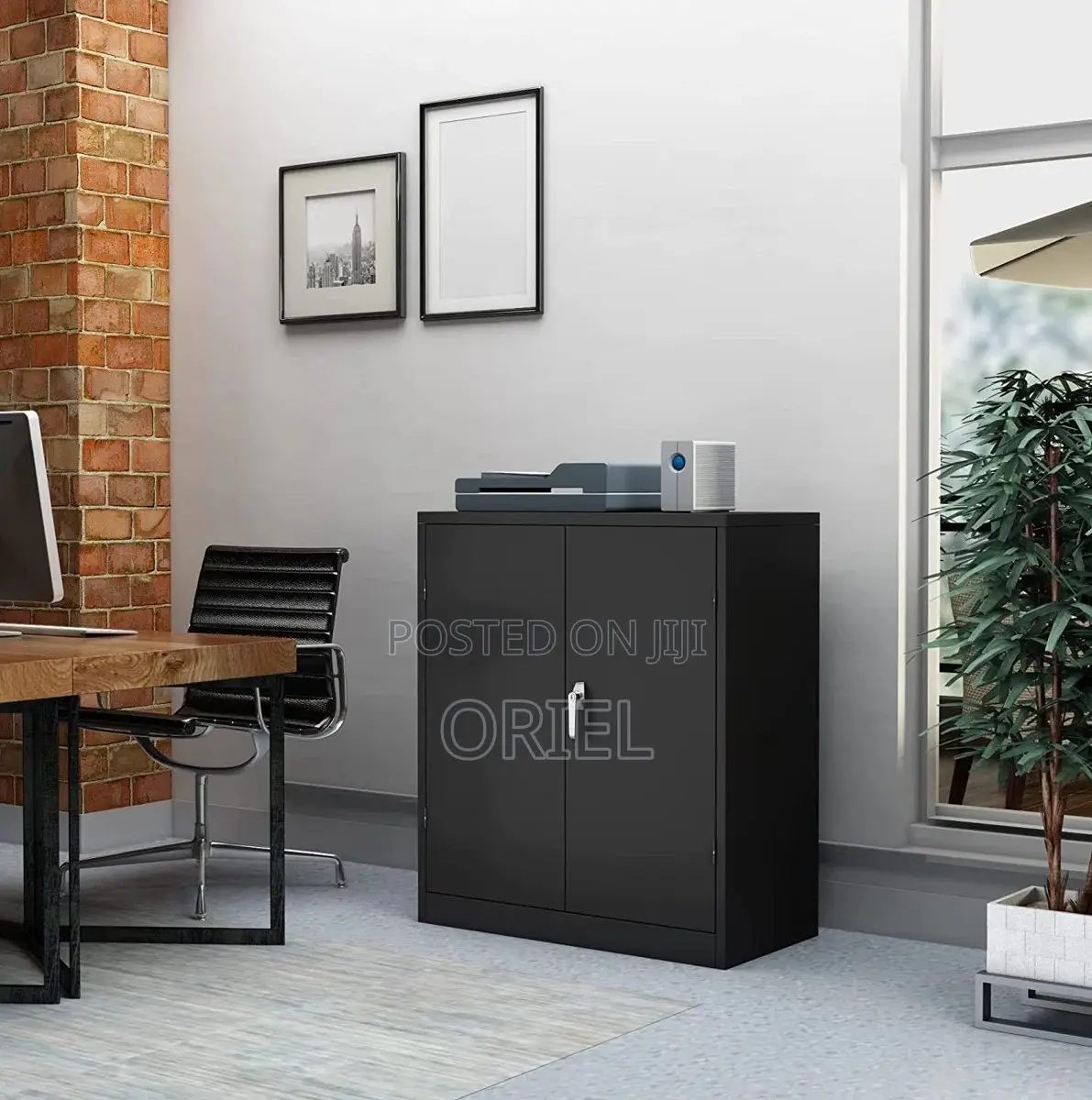 Office Cabinets: Wooden Filing and Storage Credenza Cabinet