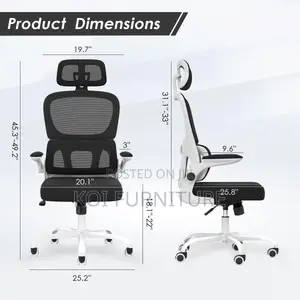 Office Chairs; Fabric Ergonomic Orthopedic Office Seats