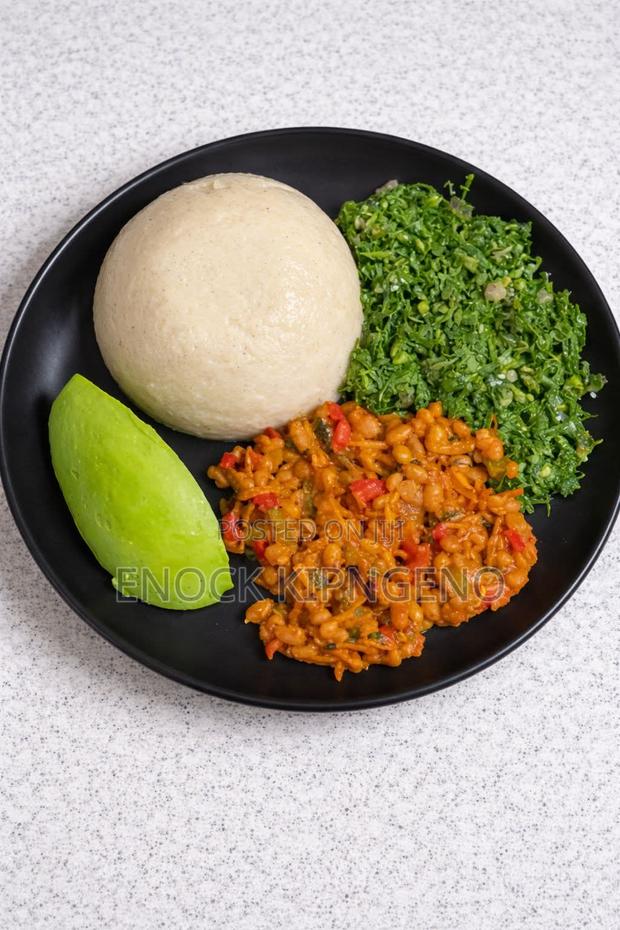 Ugali Beans