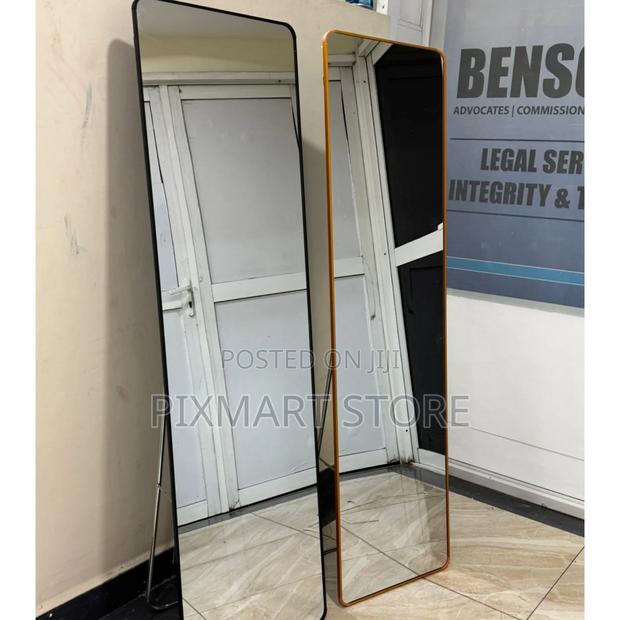 Linglong Gold Aluminum Full-Length Dressing Mirror 157×47cm