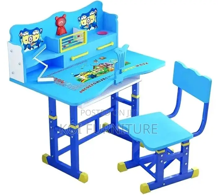 Home Desk; Students Home Schooling Desk Chair Set