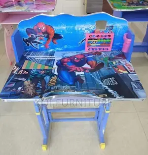 Home Desk; Students Home Schooling Desk Chair Set