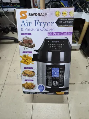 Sayona Pressure Cooker Air Fryer