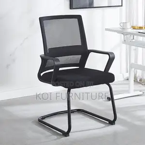 Office Chairs; Sled Base Mesh Fabric Office Chairs