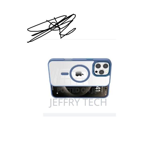 Transparent Silicone Magnetic Case for iPhone 11 Pro Max - thumbnail 3