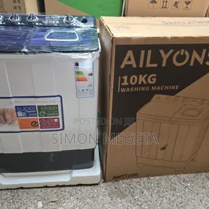 Ailyons 10kg Twin Tub Washing Machine Efficient, Durable, M.