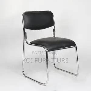 Office Chairs; Chrome Visitor Office Seat