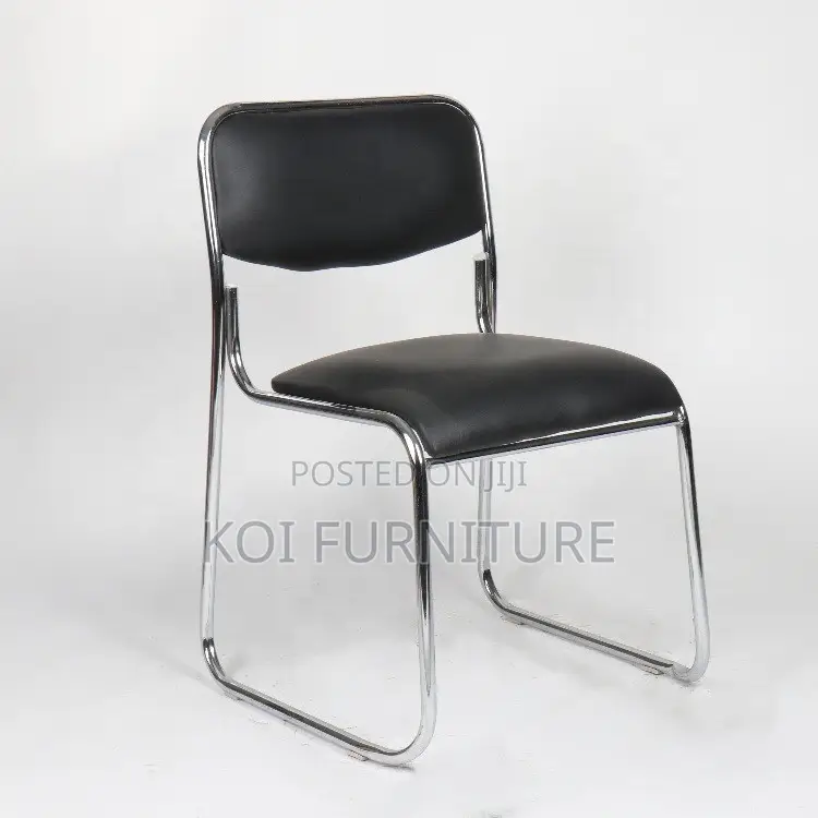 Office Chairs; Chrome Visitor Office Seat