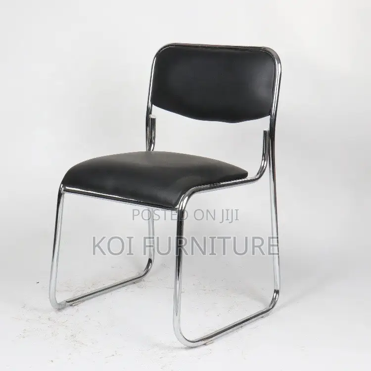Office Chairs; Chrome Visitor Office Seat