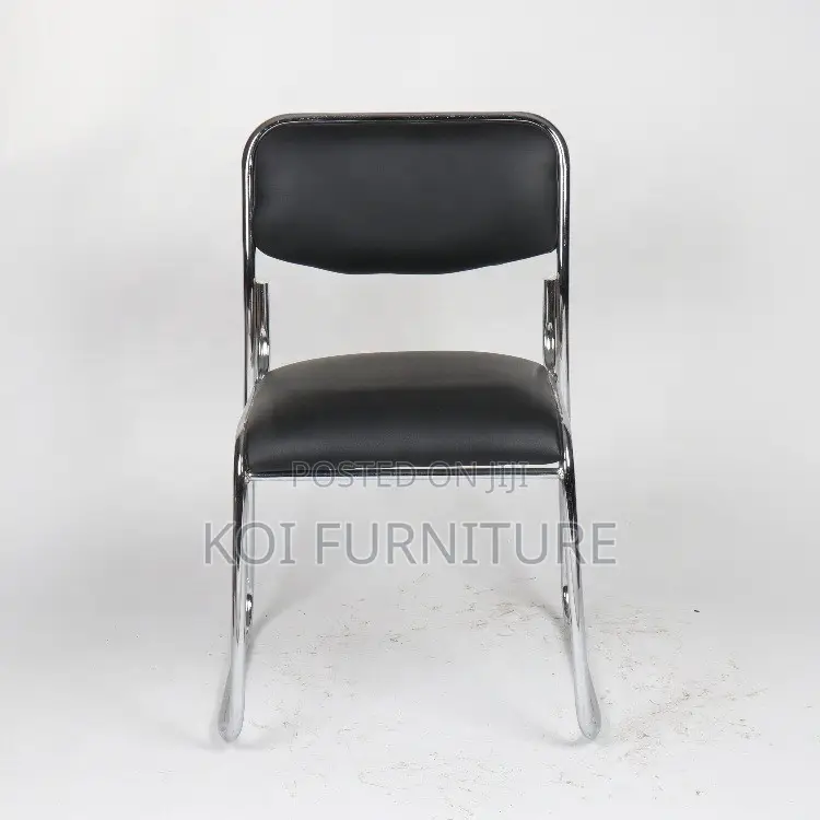 Office Chairs; Chrome Visitor Office Seat