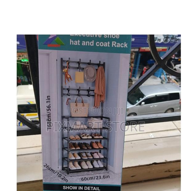 Shoe Rack:; Quality Shoe Rack With Hangers - thumbnail 2